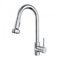 LULANI KA-400-30 ST. LUCIA 16 1/8 INCH DECK MOUNT PULL-DOWN KITCHEN FAUCET
