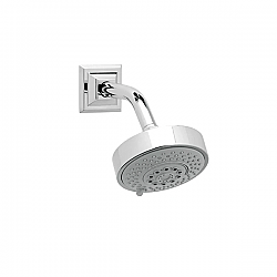 PHYLRICH K838 WAVELAND WALL MOUNT MULTI-FUNCTION ROUND SHOWERHEAD WITH SHOWER ARM