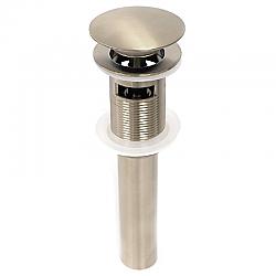 EISEN HOME EH-PD02 2 5/8 INCH POP UP DRAIN ASSEMBLY WITH CAP AND OVERFLOW FOR UNDER MOUNT INSTALLATION