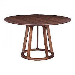 MOE'S HOME COLLECTION CB-1027-03 ALDO 47 INCH ROUND DINING TABLE - WALNUT