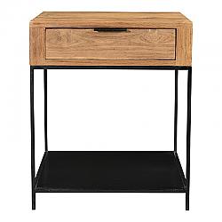 MOE'S HOME COLLECTION DR-1323-24 JOLIET 20 INCH SIDE TABLE - NATURAL
