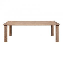 MOE'S HOME COLLECTION BC-1087-18 CENTURY 88 INCH DINING TABLE - NATURAL