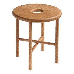 MOE'S HOME COLLECTION BC-1106-24 NAMBA 15 INCH STOOL - OAK