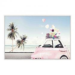 MOE'S HOME COLLECTION FX-1223-37 48 INCH BEACH PARTY WALL DECOR - MULTI-COLOR