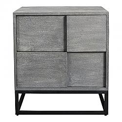 MOE'S HOME COLLECTION BV-1006-15 FELIX 22 INCH NIGHT STAND - GREY