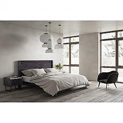 MOE'S HOME COLLECTION JD-1030-07 PALOMA 64 INCH QUEEN BED - GREY