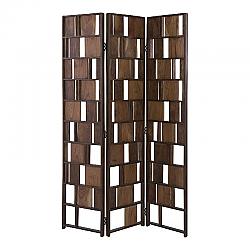 MOE'S HOME COLLECTION BZ-1015-37 47 1/2 INCH MULTI PANEL SCREEN - BROWN