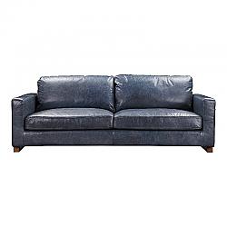 MOE'S HOME COLLECTION QN-1017-46 NIKOLY 85 1/2 INCH SOFA - BLUE