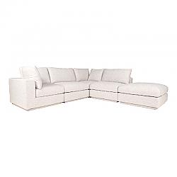 MOE'S HOME COLLECTION RN-1134-39 JUSTIN 114 INCH DREAM MODULAR SECTIONAL - TAUPE