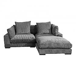 MOE'S HOME COLLECTION UB-1013-25 TUMBLE 87 INCH NOOK MODULAR SECTIONAL - CHARCOAL