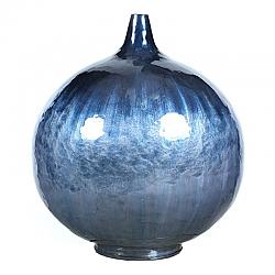 MOE'S HOME COLLECTION IX-1088-26 ABACO 14 INCH VASE - BLUE