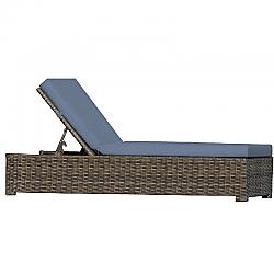 FOREVER PATIO FP-UNIW-SACL-P UNIVERSAL WOVEN 26 INCH PREMIUM WEAVE CHAISE LOUNGE