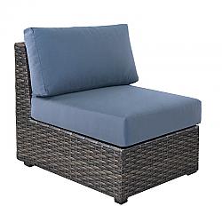 FOREVER PATIO FP-HOR-SCM-BS HORIZON 24 INCH SECTIONAL ARMLESS MIDDLE CHAIR