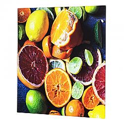 YOSEMITE 3120090 15 INCH CITRUS FEAST- PHOTO BY VERONICA OLSON, PRINTED ON TEMPERED GLASS