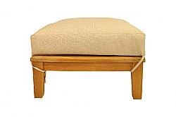 ANDERSON TEAK DS-104 BRIANNA 26 INCH OTTOMAN WITH CUSHION