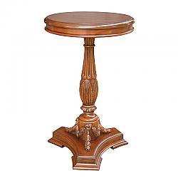 ANDERSON TEAK ST-021 OCCASIONAL FLOWER 15 1/2 INCH SIDE TABLE