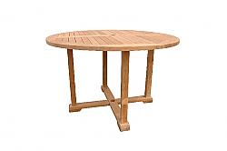 ANDERSON TEAK TB-004RF TOSCA 47 INCH 4-FOOT ROUND TABLE WITH FRAME