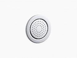 KOHLER K-8014 WATERTILE ROUND 4 7/8 INCH 54-NOZZLE BODY SPRAY WITH SOOTHING SPRAY
