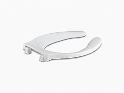 KOHLER K-4731-C STRONGHOLD 14 1/4 INCH ELONGATED TOILET SEAT WITH INTEGRATED HANDLE AND CHECK HINGE