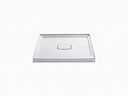 KOHLER K-9393 ARCHER 42 INCH X 42 INCH SINGLE THRESHOLD CENTER DRAIN SHOWER BASE WITH REMOVABLE COVER