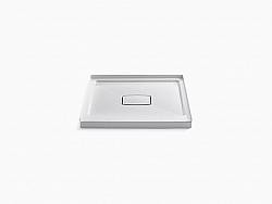 KOHLER K-9396 ARCHER 36 INCH X 36 INCH SINGLE THRESHOLD CENTER DRAIN SHOWER BASE WITH REMOVABLE COVER