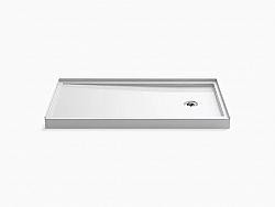 KOHLER K-8458 RELY 60 INCH X 32 INCH SINGLE THRESHOLD SHOWER BASE WITH RIGHT HAND DRAIN
