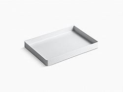 KOHLER K-6231-0 STAGES 16 7/8 INCH FLIP TRAY FOR 33 INCH AND 45 INCH SINKS - WHITE