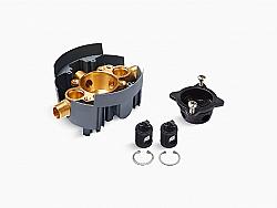 KOHLER K-8300-KS-NA RITE-TEMP VALVE BODY ROUGH-IN WITH SERVICE STOPS AND UNIVERSAL INLETS