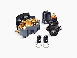 KOHLER K-8304-PS-NA RITE-TEMP PRESSURE-BALANCING VALVE BODY AND CARTRIDGE KIT WITH SERVICE STOPS AND PEX CRIMP CONNECTIONS