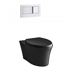 KOHLER K-6303 VEIL 21 INCH ONE PIECE ELONGATED TOILET WITH SEAT