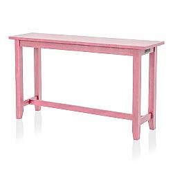 FURNITURE OF AMERICA IDF-3474PK-PT SABANA 64 INCH COUNTER HEIGHT DINING TABLE - ANTIQUE PINK