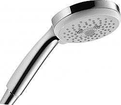 HANSGROHE 049310 CROMA 4 INCH THREE-FUNCTION HAND SHOWER, 1.5 GPM