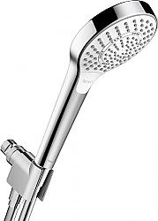 HANSGROHE 049360 CROMA SELECT S 4 3/8 INCH THREE-FUNCTION HAND SHOWER, 1.75 GPM