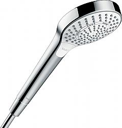 HANSGROHE 049470 CROMA SELECT S 4 3/8 INCH THREE-FUNCTION HAND SHOWER, 2.5 GPM