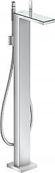 HANSGROHE 474401 38 1/8 INCH AXOR MYEDITION FREESTANDING TUB FILLER TRIM WITH HAND SHOWER