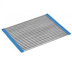 DAWN DM118BE 15 3/4 INCH DRAIN MAT FOR DSU3118 - POLISHED SATIN AND BLUE
