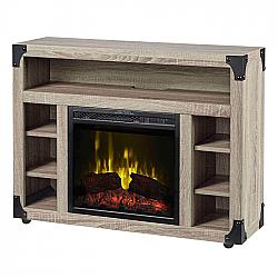 DIMPLEX C3P18LJ-2086DO CHELSEA 37 INCH TELEVISION STAND ELECTRIC FIREPLACE - DISTRESSED OAK