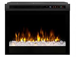 DIMPLEX XHD23G MULTI-FIRE XHD 23 INCH FIREBOX WITH ACRYLIC EMBER MEDIA BED - BLACK