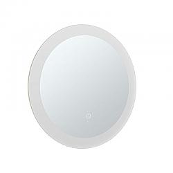 FINE FIXTURES MLEC1818 18 1/8 INCH ROUND ALUMINUM MIRROR WITH FRAMED LED