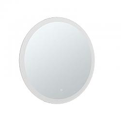 FINE FIXTURES MLEC3030 30 INCH ROUND ALUMINUM MIRROR WITH FRAMED LED