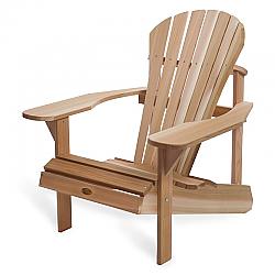 ALL THINGS CEDAR AT20 36 INCH ATHENA ADIRONDACK CHAIR - SANDED
