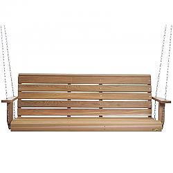 ALL THINGS CEDAR PS60 68 1/2 INCH 5-FEET PORCH SWING - SANDED