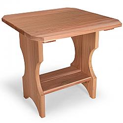 ALL THINGS CEDAR ST24 70 INCH ADIRONDACK MAGAZINE TABLE - SANDED
