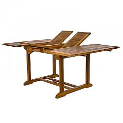 ALL THINGS CEDAR TD72 50 INCH BUTTERFLY EXTENSION TABLE - BROWNS