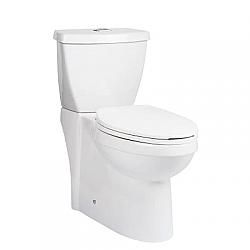 MISENO MNO490ECBWH BELLA 29 1/2 INCH TWO-PIECE HIGH EFFICIENCY TOILET WITH ELONGATED CHAIR HEIGHT BOWL - WHITE