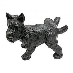 DESIGN TOSCANO SP507 7 INCH NAUGHTY PEEING SCOTTY DOG BOOKEND