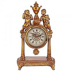 DESIGN TOSCANO KY5052 8 INCH ARCH OF AION GOD OF TIME MANTEL CLOCK