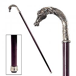 DESIGN TOSCANO PA6025 PADRONE 1 INCH HORSE HANDLE WALKING STICK