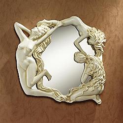 DESIGN TOSCANO PD2583 12 INCH DANCE OF THE NYMPHS MIRROR