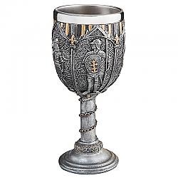 DESIGN TOSCANO CL5698 3 INCH LEGION OF KINGS KNIGHTS GOBLET